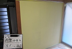 藤枝市　室内壁面もガイナで塗装しました