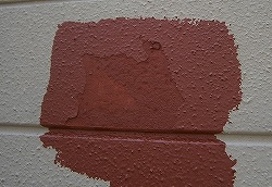 焼津市で外壁の補修塗装を行いました