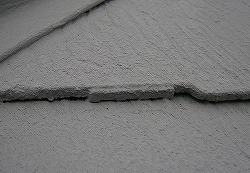 静岡市葵区　ガイナ外壁屋根塗装工事の現場、屋根塗装完了