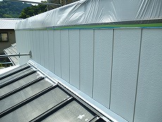 静岡市葵区のガイナ外壁屋根塗装工事現場レポート