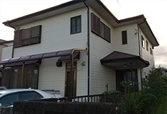 藤枝市 外壁塗装 Ｙ様 外壁ガイナ塗装