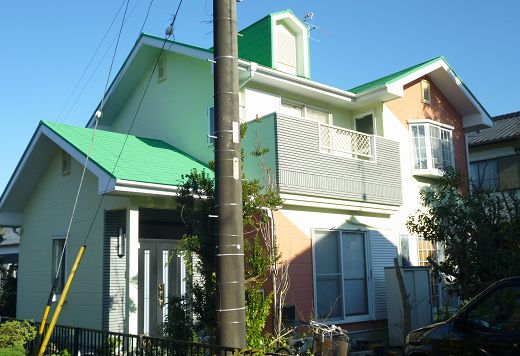 牧之原市 外壁屋根塗装 H様 ガイナ塗装 | 外壁塗装・水回りリフォーム