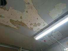 天井貼り増し工事