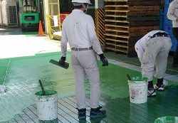 塗床の防滑工事